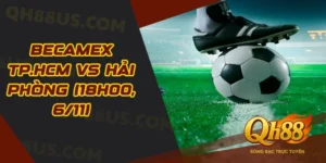 Becamex TP.HCM vs Hải Phòng (18h00, 6/11)